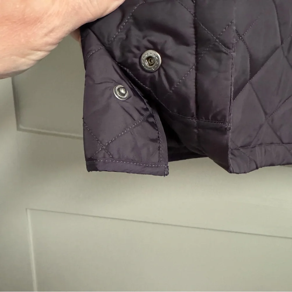 Banana Republic Eggplant Plum‎ Purple Quilted Vest Men’s Size Medium